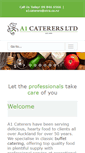 Mobile Screenshot of a1caterers.co.nz